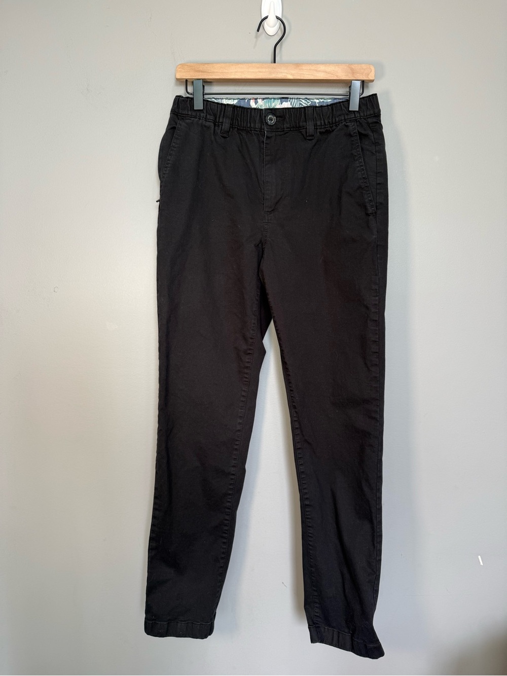 Chubbies Originals Black Stretch Chino Pants 30x29 Small